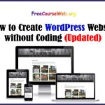 How to Create WordPress Website without Coding Free in 2023