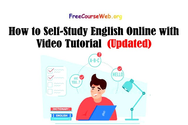 How to Self-Study English Online with Video Tutorial 