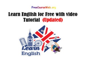 Learn English for Free with video Tutorial