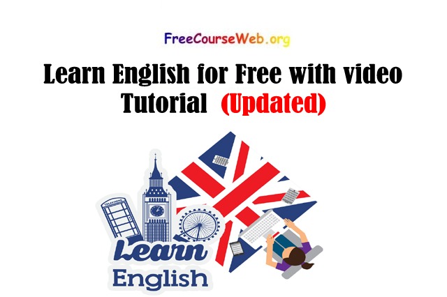 Learn English for Free with video Tutorial 