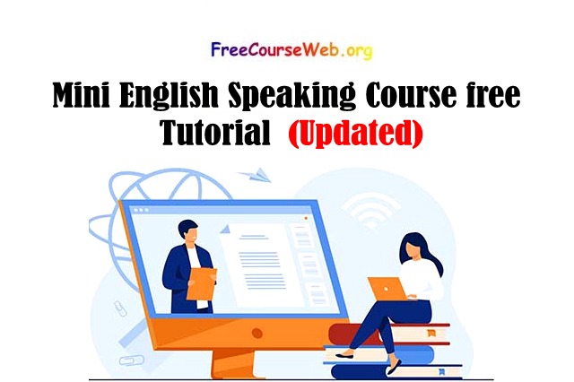 Mini English Speaking Course free Tutorial