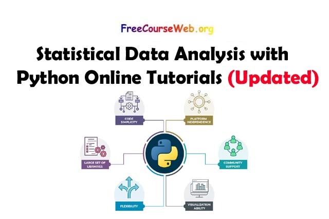Statistical Data Analysis with Python Online Tutorials