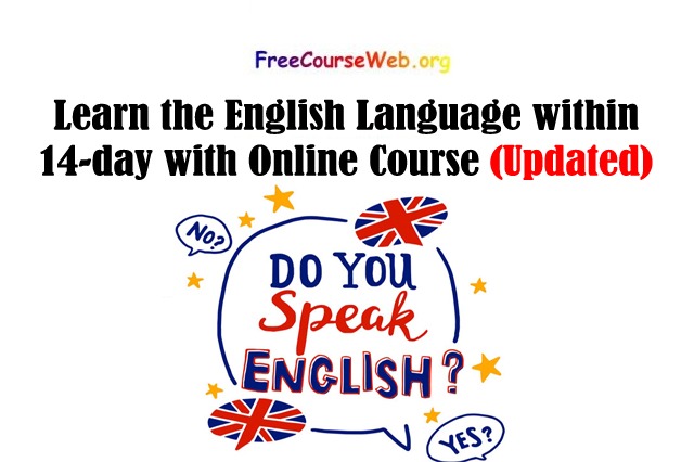 Learn the English Language within 14-day with Online Video Course