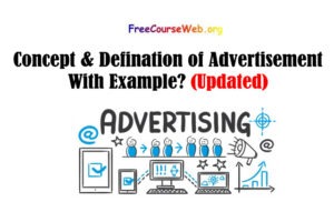 Concept of Advertisement