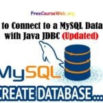How to Connect to a MySQL Database Free JDBC in 2024