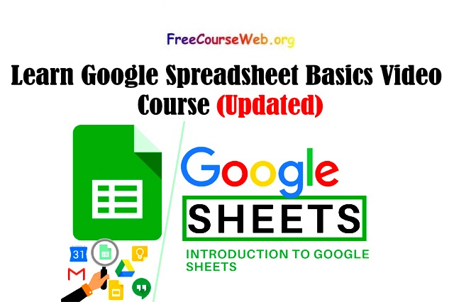 Learn Google Spreadsheet Basics Video Course