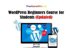 WordPress Beginners Course for Students 2023