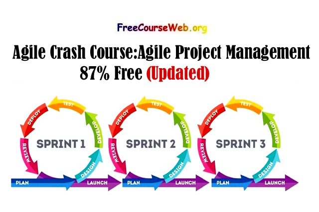 Agile Crash Course:Agile Project Management 87% Free 