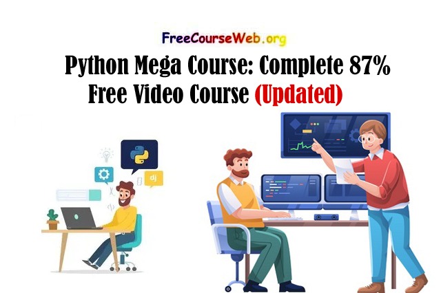Python Mega Course: Complete 87% Free Video Course